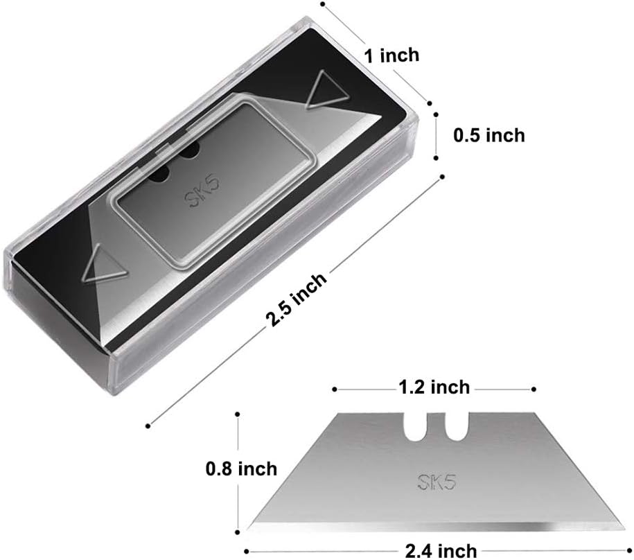 BIBURY SK5 Steel Standard Size 5 Portable Box(A Box of 10 Pack)-50 Pack