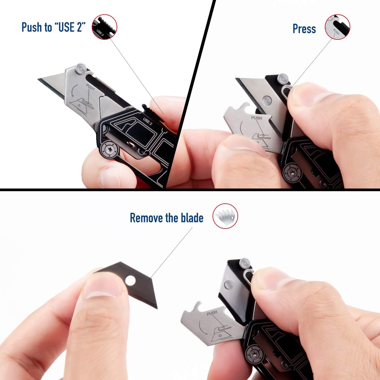 BIBURY EDC Tool Mini Box Cutter