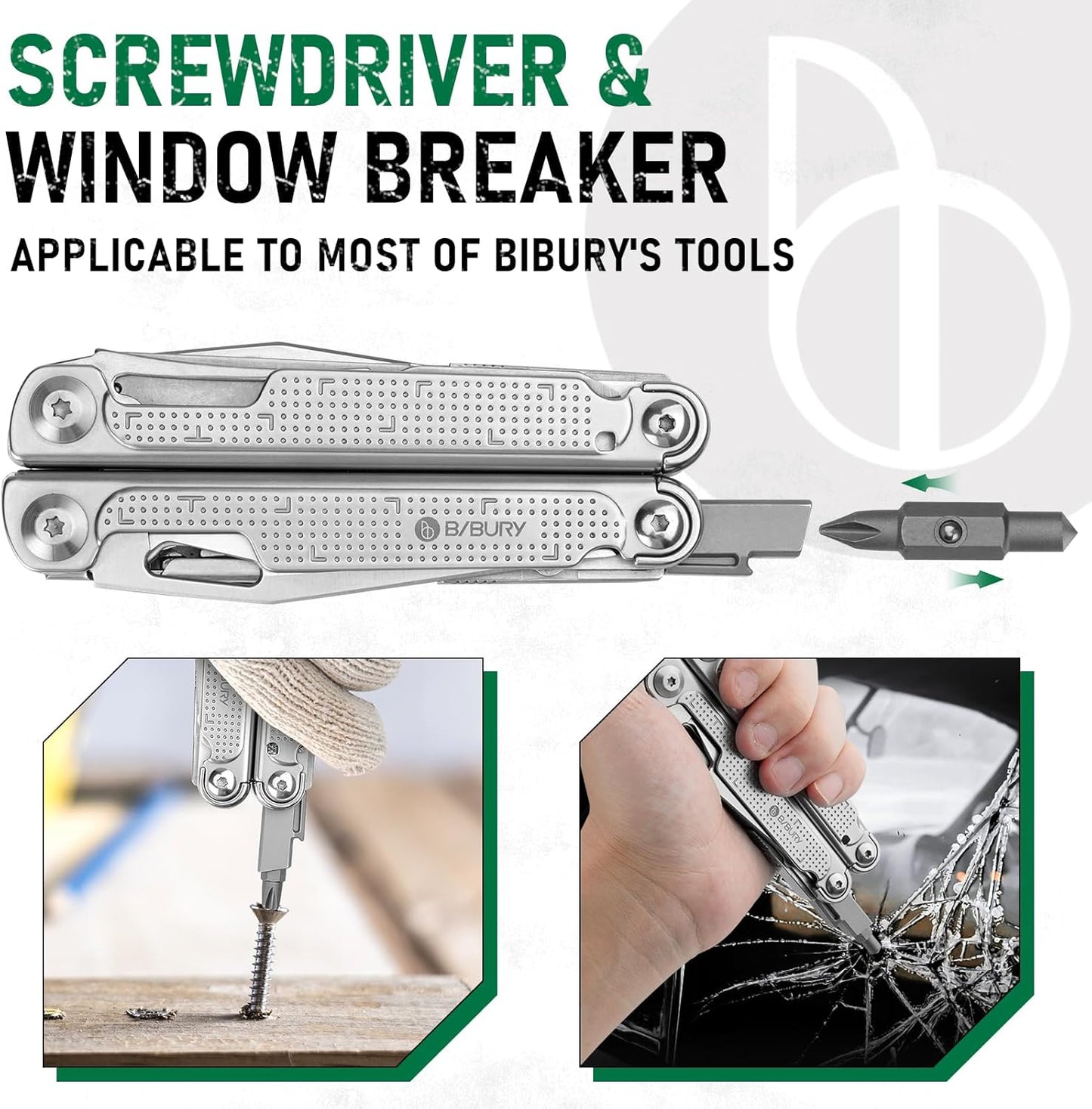 BIBURY Multitool Pliers Spare Parts Kit