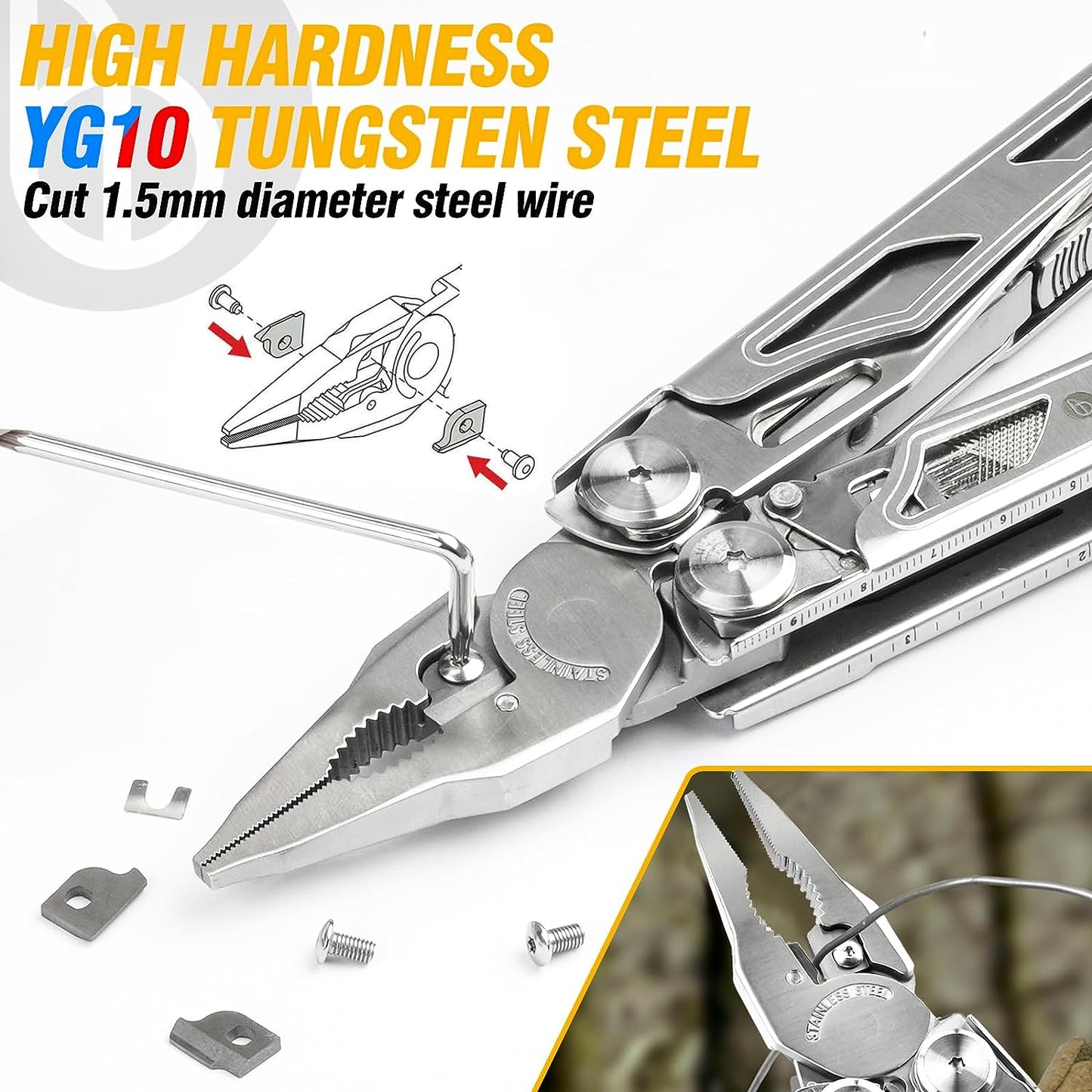 BIBURY 2045 Multitool Pliers