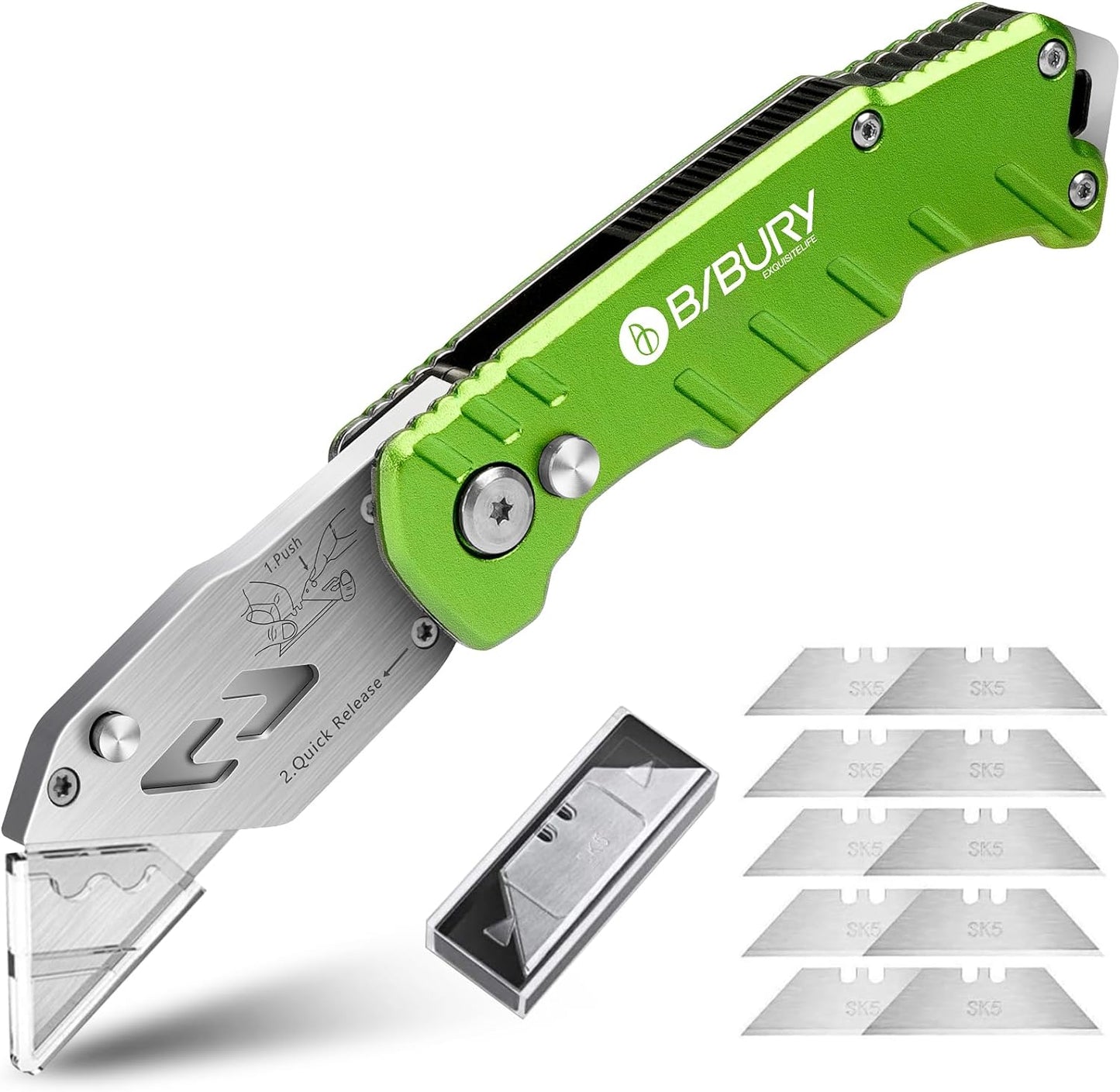 BIBURY Upgraded Version Box Cutter