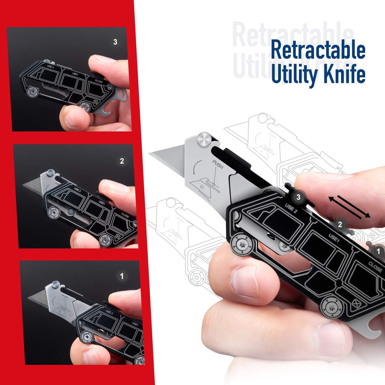 BIBURY EDC Tool Mini Box Cutter