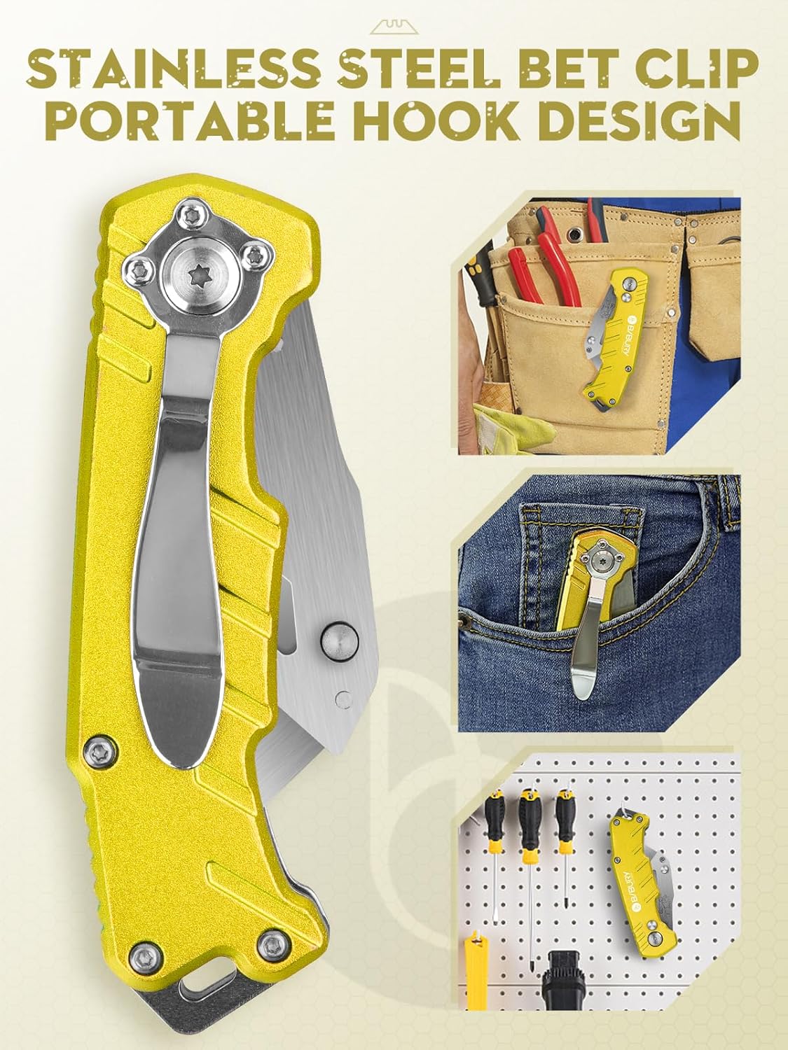 BIBURY Upgraded Version Box Cutter