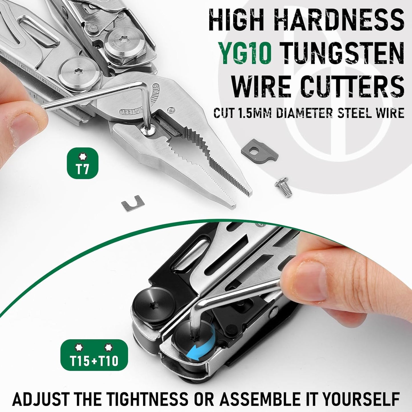 BIBURY Multitool Pliers Spare Parts Kit