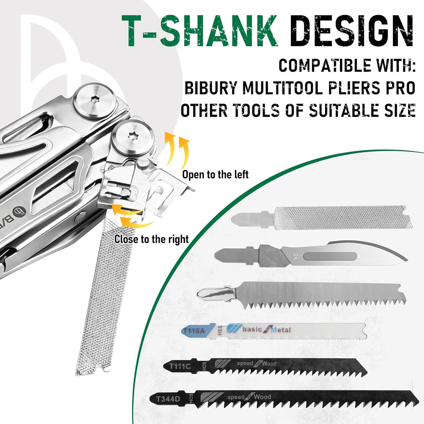 BIBURY Multitool Pliers Spare Parts Kit