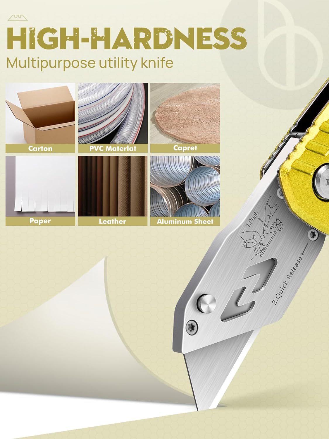 BIBURY Upgraded Version Box Cutter