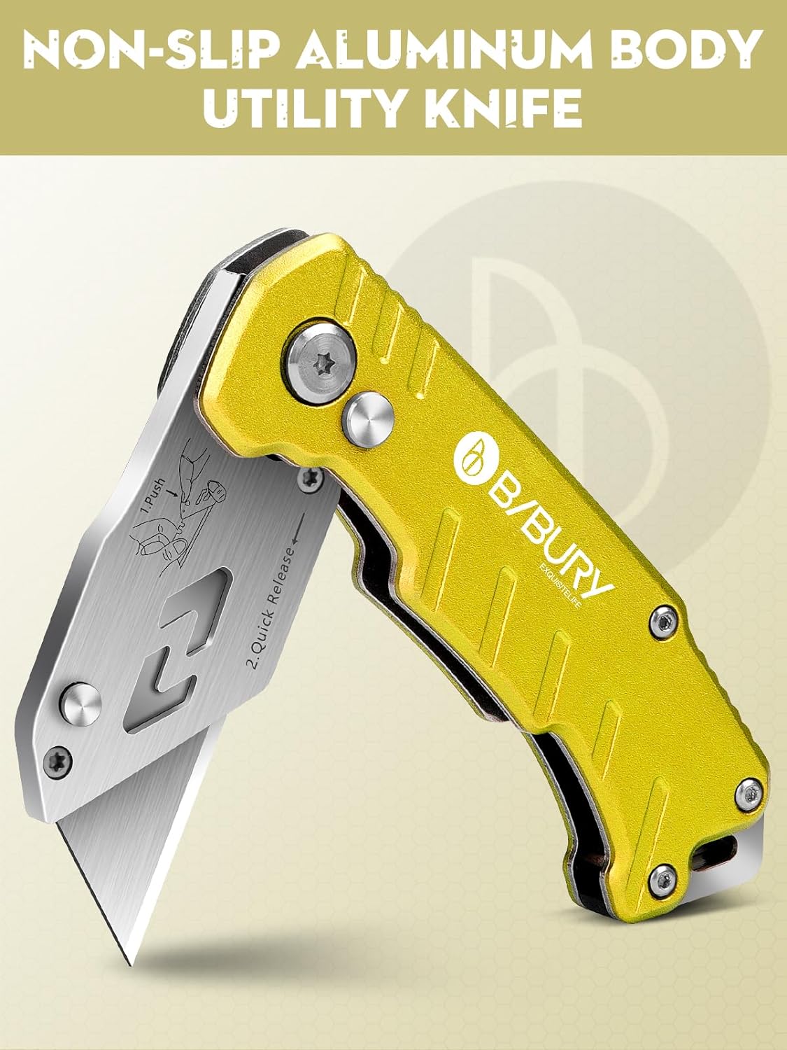 BIBURY Upgraded Version Box Cutter