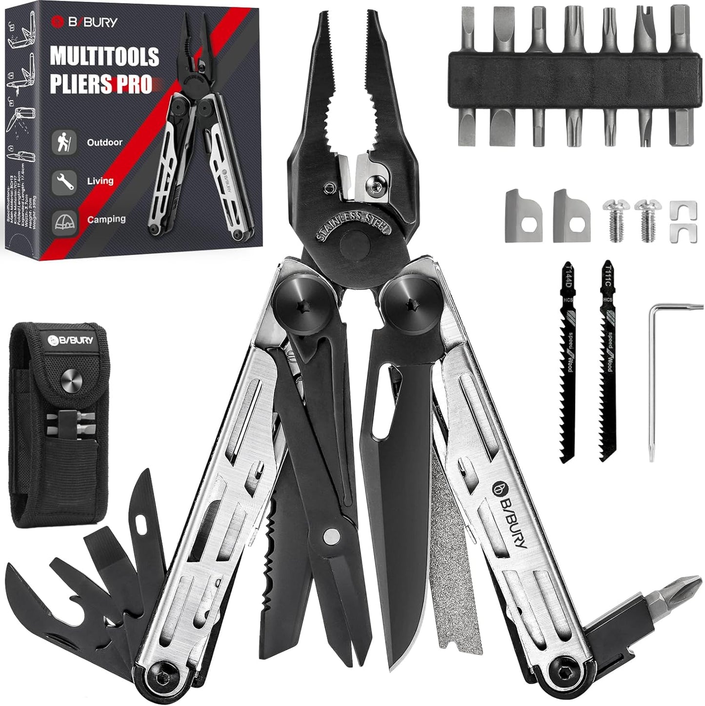 BIBURY 2045B Multitool Pliers
