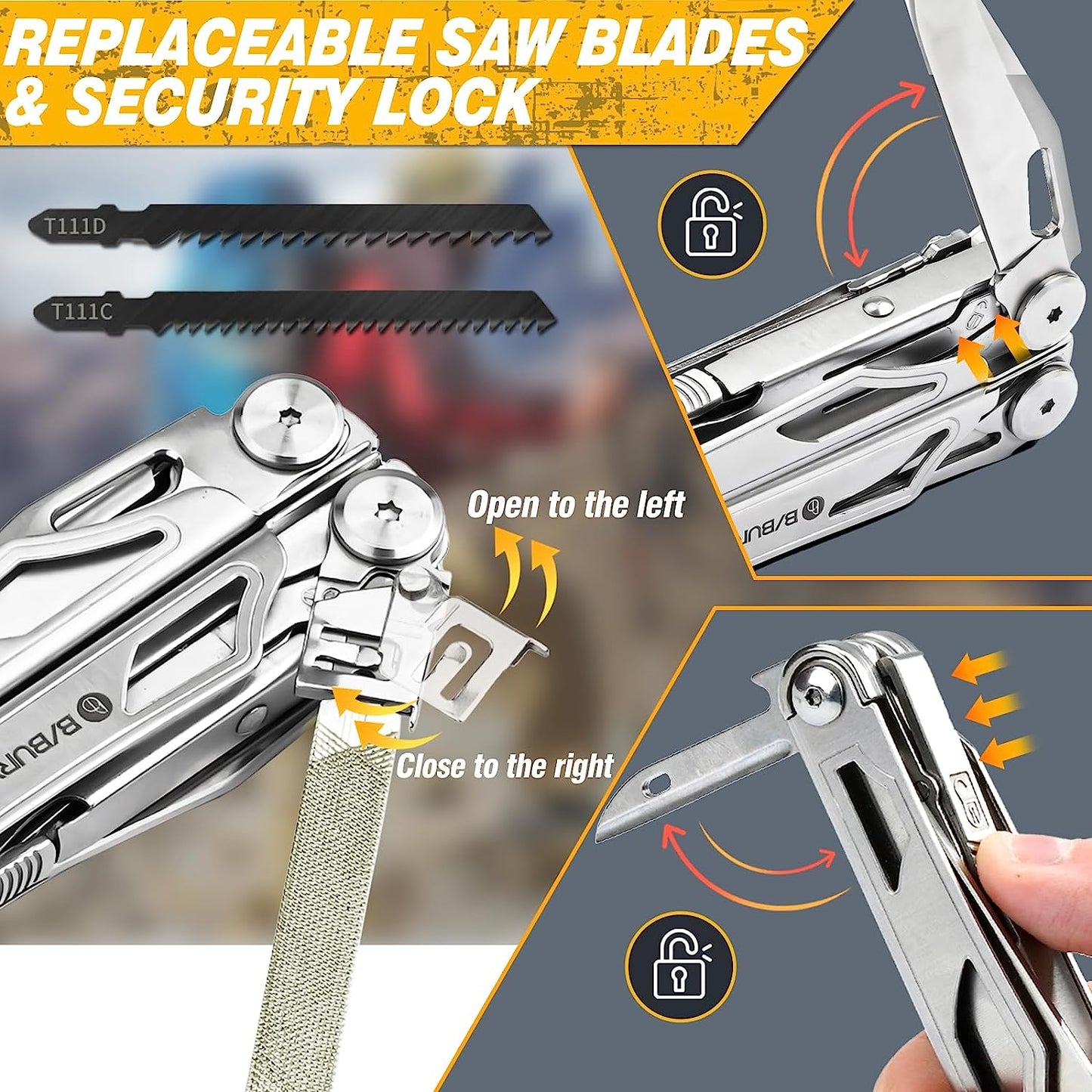 BIBURY 2045 Multitool Pliers