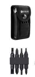 BI2029(21in1) tool accessories: nylon sleeve and 4 bits