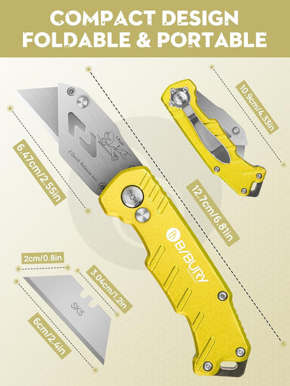 BIBURY Upgraded Version Box Cutter
