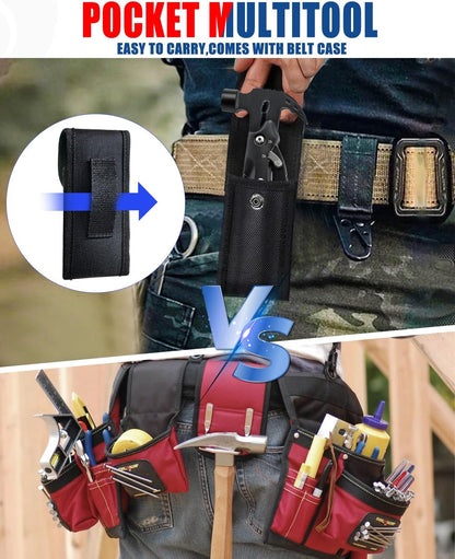 BIBURY 12 in 1 Hammer Multitool Camping Tool