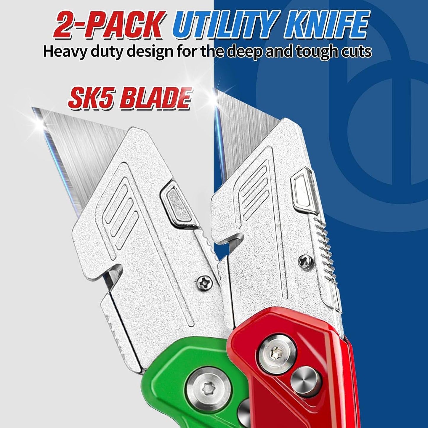 BIBURY Utility Knife 2-Pack