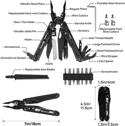 BIBURY 2045AB Stainless Steel Multitool