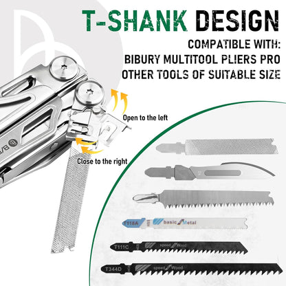 BIBURY Multitool Pliers Spare Parts Kit