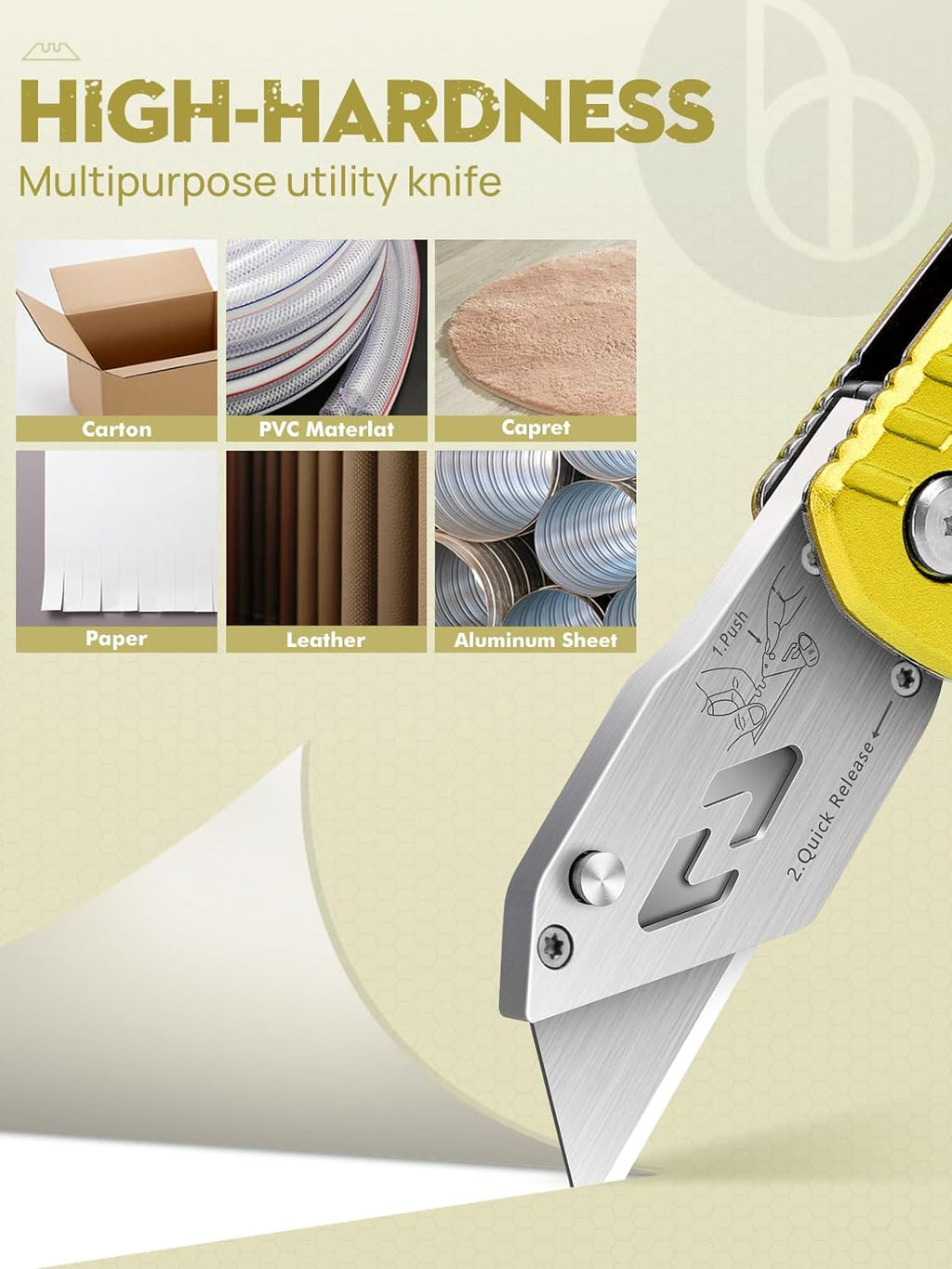 BIBURY Upgraded Version Box Cutter