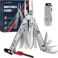 BIBURY 2038B (22-in-1) Stainless Steel Multi Tool with Flint