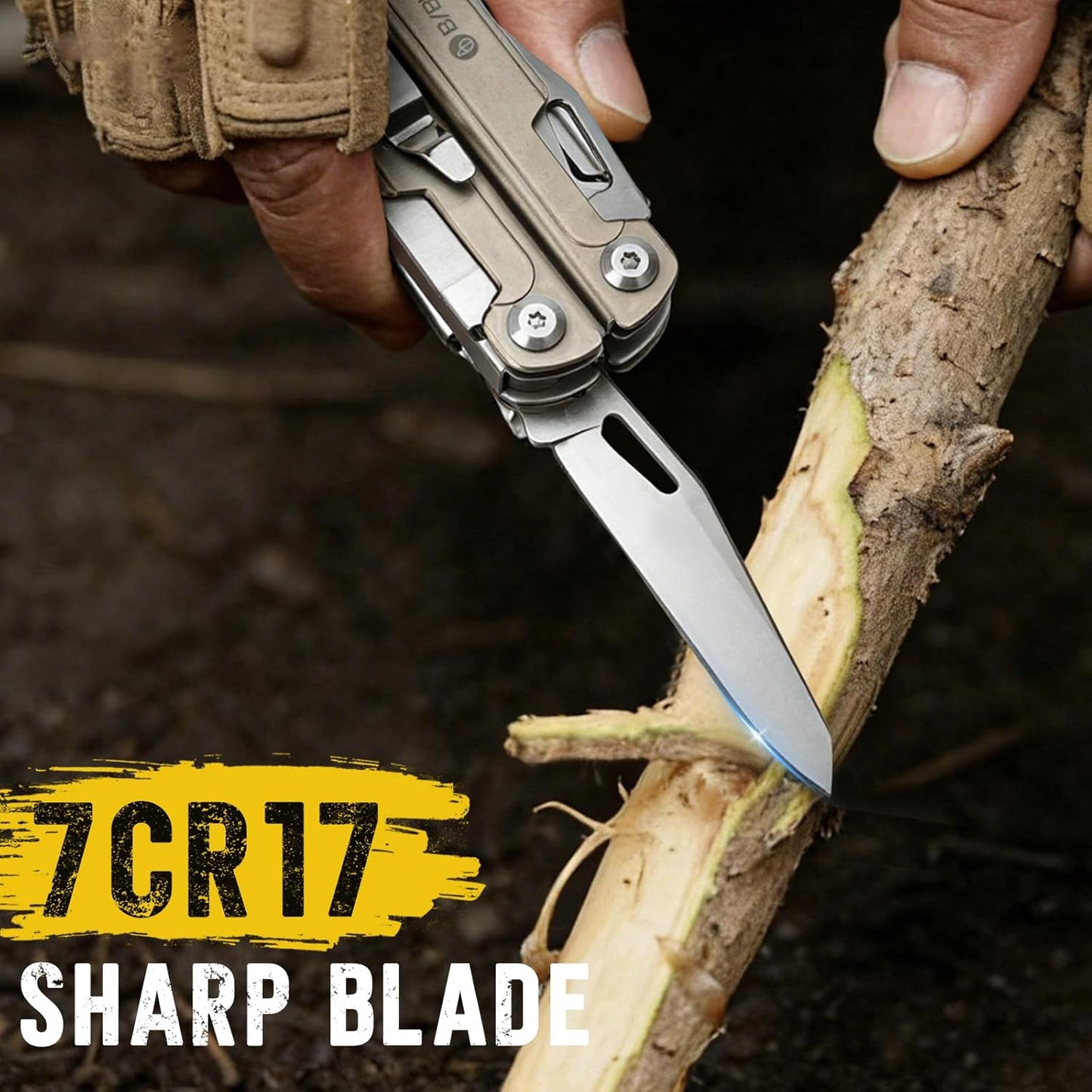 BIBURY Multitool 24 in 1 Titanium- 2048DT