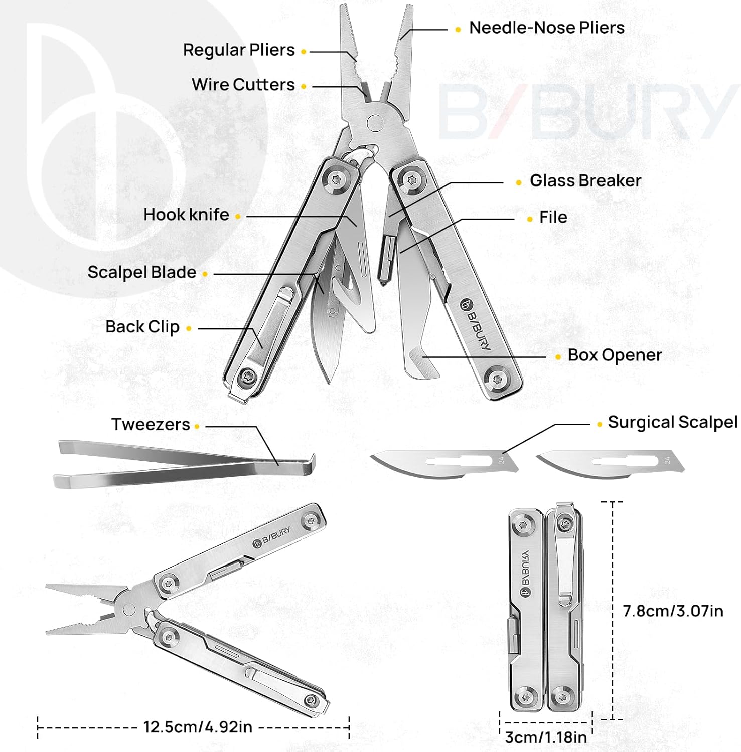 Mini Multitool Pliers BI2051A