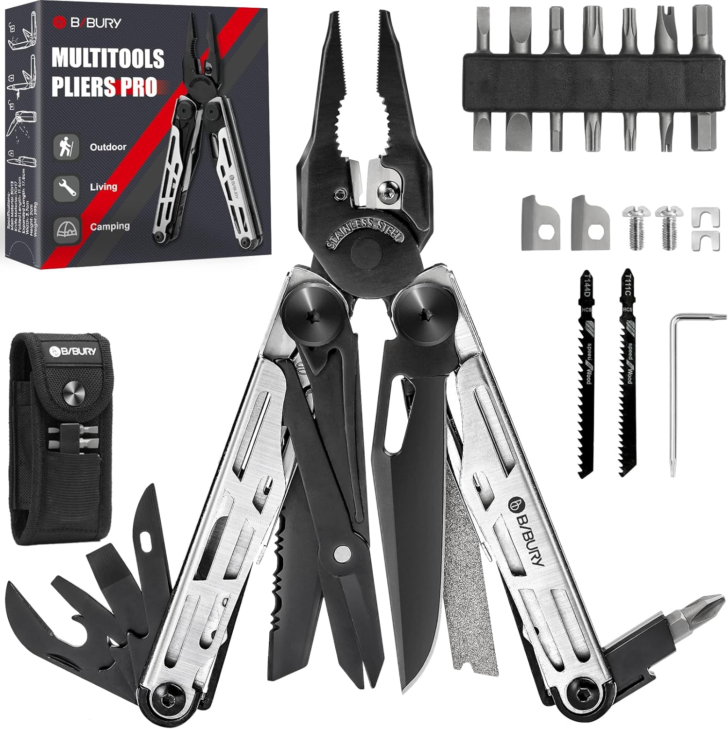 BIBURY 2045B Multitool Pliers