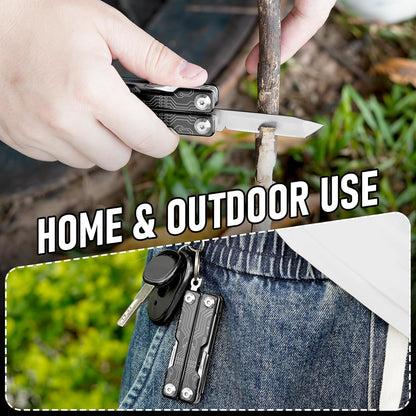 BIBURY BI2062B Mini Keychain Multitool Scissors