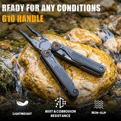 BIBURY Lightweight G10 Handle Multitool Pliers -BI2048R