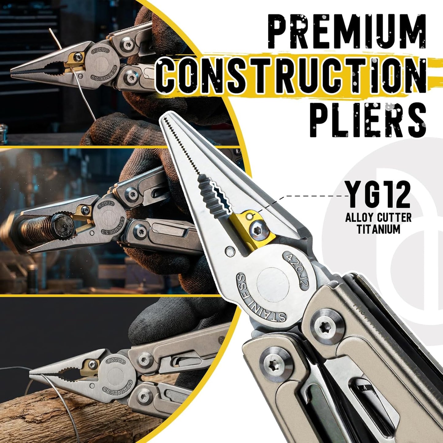 BIBURY Multitool 24 in 1 Titanium- 2048DT