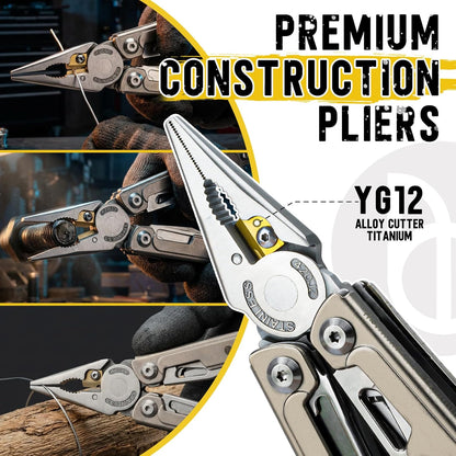 BIBURY Multitool 24 in 1 Titanium- 2048DT