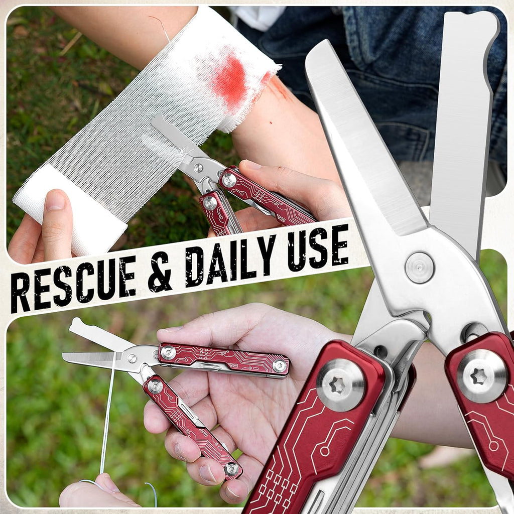 BIBURY BI2062B Mini Keychain Multitool Scissors