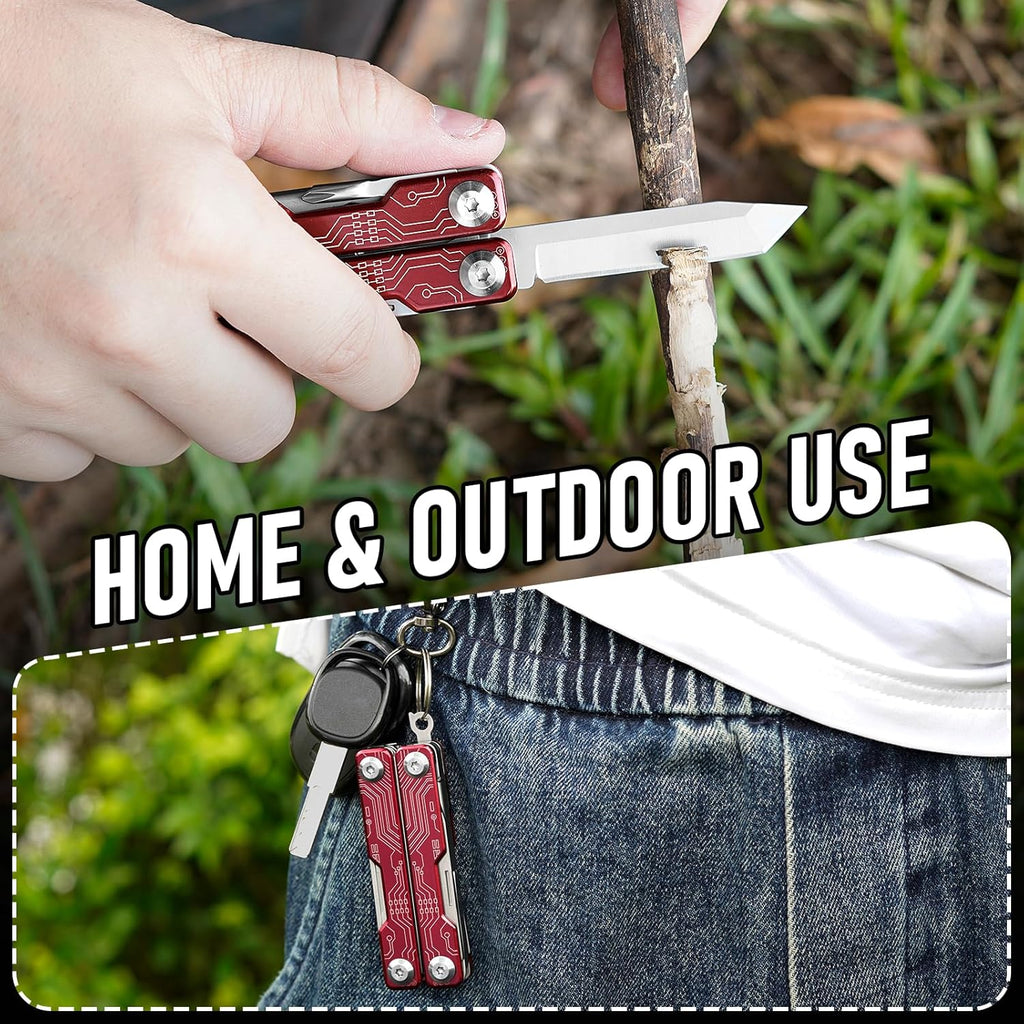 BIBURY BI2062B Mini Keychain Multitool Scissors