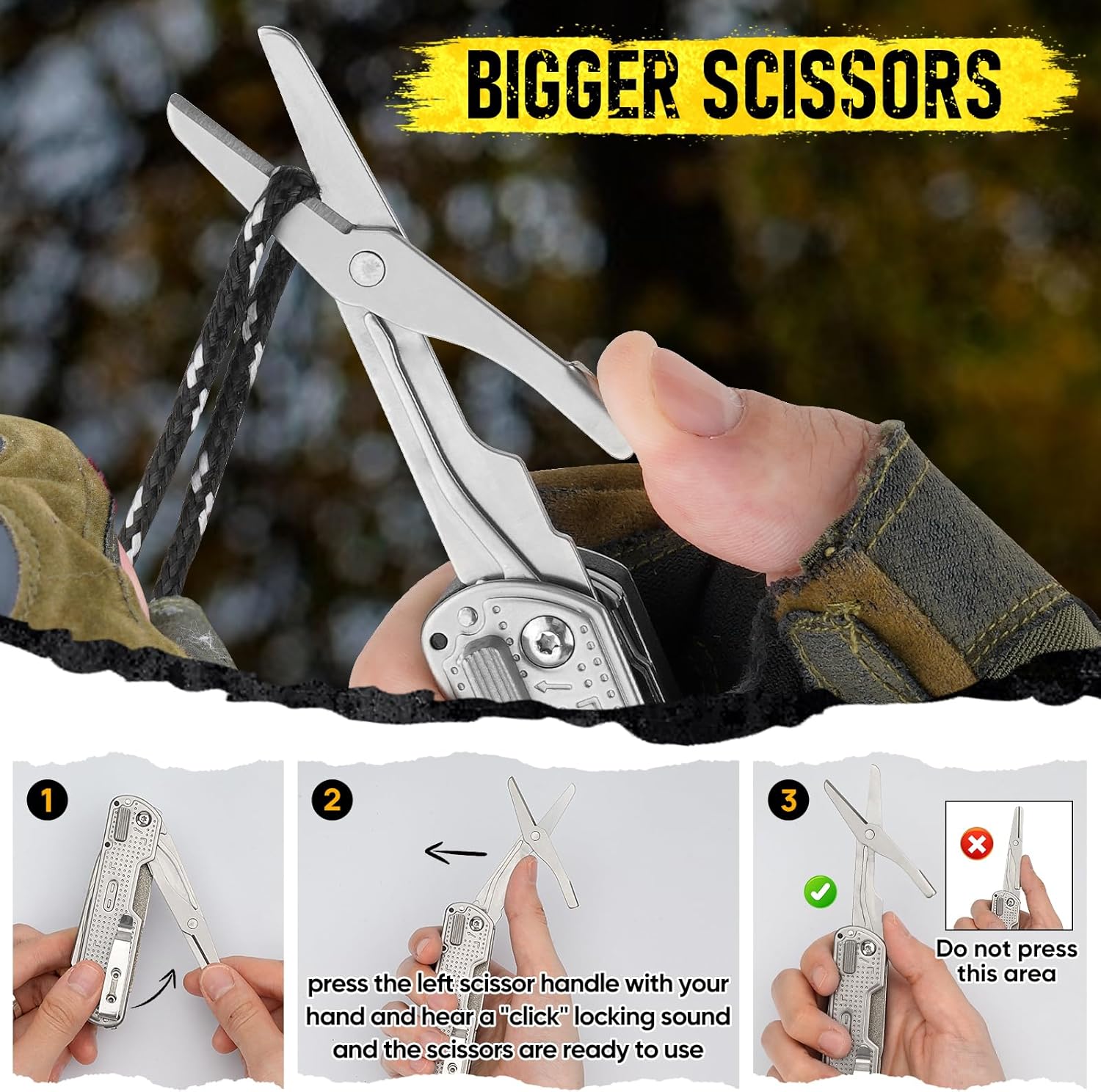 BIBURY Multitool Pocket Knife BI2056