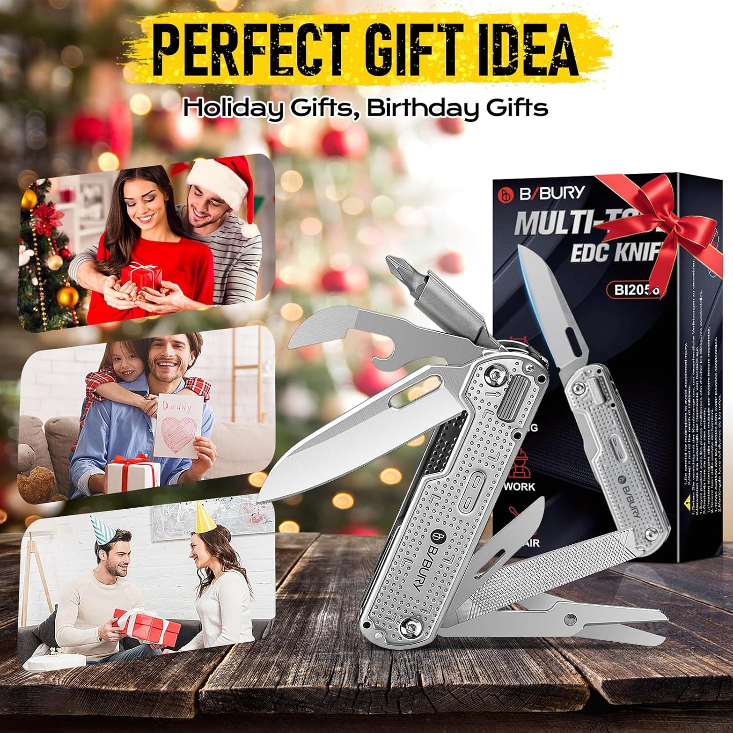 BIBURY Multitool Pocket Knife BI2056