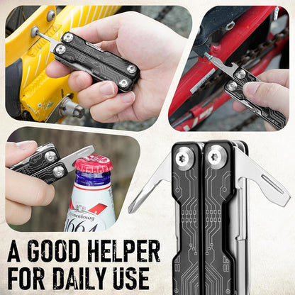 BIBURY BI2062B Mini Keychain Multitool Scissors